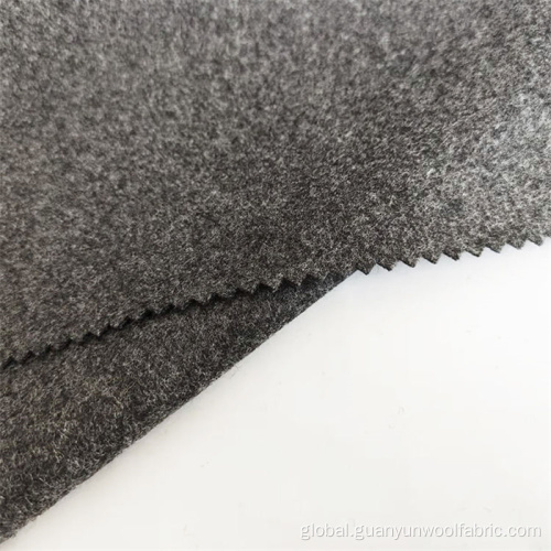 Melton Wool Fabric for Overcoat Anti-pill Melton Wool Fabric Manufactory